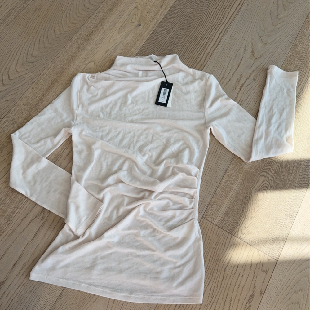 NWT 128749 Aritzia babaton Lillian bare rose s